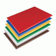 Ensemble de planches à découper basse densité 600x450x20mm lot de 6 | Hygiplas - HC880
