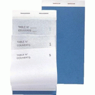 EXACOMPTA Lot de 50 Blocs Maître d'Hôtel 50 feuillets Autocopiants Numérotés Tripli Format 8x15 cm - 3130630962021