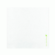 FHC evolupack FHC - 600Pcs - Serviette en fibre de bambou blanche 400x400mm - blanc Bambou 210S4040BIO