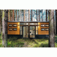 Maison container habitable clé en main tout compris ECOBOX - 28 m² - Container Dry 40 pieds