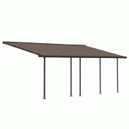 PALRAM pergola 22.2m² gris anthracite 705603 - gris 7290108138955