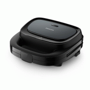 Philips 3000 series HD2331/90 gaufrier et appareil à croque-monsieur 750 W Noir - 035-1252793
