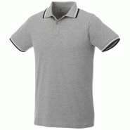 Polo tipping manches courtes homme Fairfield 38102960 - Col côte en tricot plat - Maille piquée 100% coton 180 g/m² Polo tipping manches courtes homme Fairfield 38102960 - Col côte en tricot plat - Maille piquée 100% coton 180 g/m²