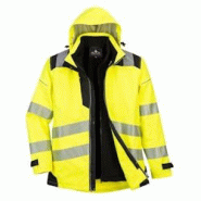 Portwest - Blouson de travail 3 en 1 HV PW3 Orange / Noir Taille 2XL - XXL orange 5036108333738 Portwest - Blouson de travail 3 en 1 HV PW3 Orange / Noir Taille 2XL - XXL orange 5036108333738