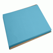 Pronappe - Réf.304006I - Carton de 2000 Sets de table en papier gaufré légèrement satiné TISS LACK - 30x40cm - 4 barquettes de 500 sets Azur - bl