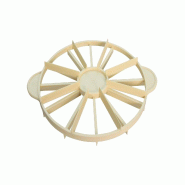 Schneider Diviseur - Découpe-gâteau 8/12 parts, PP, Ø 265 mm x 25 mm - beige plastique polypropylène 220128
