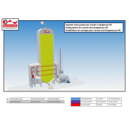 Séchoir à grain avec une capacité de production journalière de 50 tonnes à 150 tonnes - Scolari AR