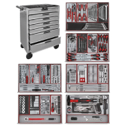 Servante d'atelier complète spéciale Moto Teng Tools TCHD445NS Servante d'atelier complète spéciale Moto Teng Tools TCHD445NS