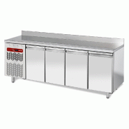 Table de travail refrigeree timbre positive avec dosseret ventilée ... - PTG4N/HAGX-R2