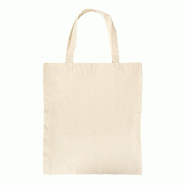 Totebag coton beige 38x42cm - par 25