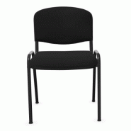 Chaise d'accueil Claudia neuf - Tissu - Multi-usages, Empilable, Confortable et Économique - Disponible en plusieurs couleurs Chaise d'accueil Claudia neuf - Tissu - Multi-usages, Empilable, Confortable et Économique - Disponible en plusieurs couleurs