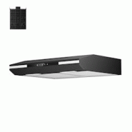 CIARRA Hotte aspirante sous meuble A+ 330 m³/h 60 cm Hotte aspirante intégrée VM6921B - noir inox CBCB6921 CIARRA Hotte aspirante sous meuble A+ 330 m³/h 60 cm Hotte aspirante intégrée VM6921B - noir inox CBCB6921