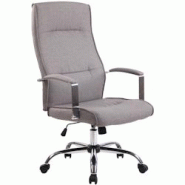CLP Fauteuil de bureau Portland en similicuir ou tissu Gris/Tissu - gris textile 307797 CLP Fauteuil de bureau Portland en similicuir ou tissu Gris/Tissu - gris textile 307797