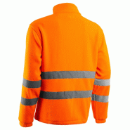 COVERGUARD Veste de travail polaire haute visibilité RITTO - Orange Fluo 4XL - 64/66 - XXXXL orange multi-matériau 5450564055483
