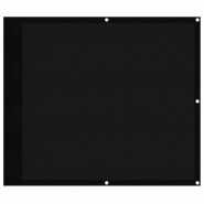 Écran de balcon noir 90x700 cm 100% polyester oxford Modèle Soleil Panorama Pro - 8721012435605