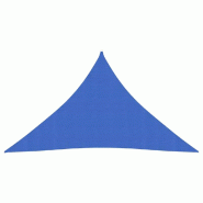 Helloshop26 - Voile d'ombrage 160 g/m² bleu 2,5 x 2,5 x 3,5 m pehd 02_0009047 - bleu 3000484547760