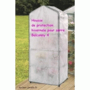 Housse hivernage pour serre de balcon nortene - 160041-housse-seule