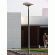 Lampadaire urbain lentis / 150 w / en acier galvanisé / 5 m