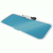LEITZ Bloc-notes en verre Cosy, avec marqueur, coloris bleu - bleu 52690061