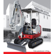 Mini-pelle  robuste, fiable et productive avec des valeurs et des performances exceptionnelles - Takeuchi TB216