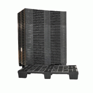 Palette plastique emboîtable - 171808 – 800 x 600 x 130 mm Palette plastique emboîtable - 171808 – 800 x 600 x 130 mm