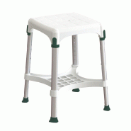 Tabouret carré de douche avec plateau - TBRCDCHBC-ID01/P