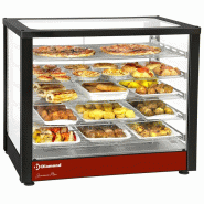 Vitrine chauff ventilée 5 niv panor noire - Diamond - 0615402087308 Vitrine chauff ventilée 5 niv panor noire - Diamond - 0615402087308