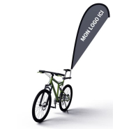 Voile avec fixation vélo - BIKE FLAG_0
