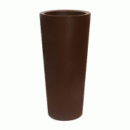 WellHome - Pot de fleurs Laur-i bronze Ø40x80cm - bronze WH13594