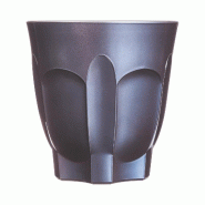 6 tasses 24 cl bleues - Flash Colors - Luminarc - bleu verre 0883314905045