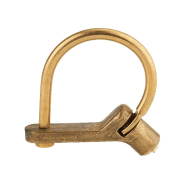 CADENAS D'ARTILLERIE 629 C GM À TALON COUDÉ ANSE LAITON TRIANGLE 5 MM