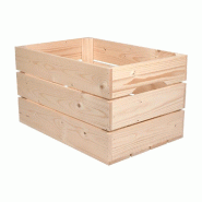 Caisse S - 3 lattes L54xP36xH30 cm