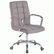 CLP Fauteuil de Bureau Deli Tissu Gris - gris textile 192530408 CLP Fauteuil de Bureau Deli Tissu Gris - gris textile 192530408