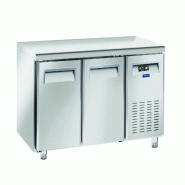 Cool Head Table à pâtisserie réfrigérée 2 portes. Dégivrage automatique. Température +2°C/+8°C.  Mesure 150x80x85 cm. Cool Head PA2100 - 1932