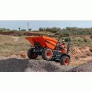 Dumper - AUSA D601AHG+ - 6 tonnes, tout-terrain, sécurité accrue, ECO Mode