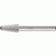 Fraise sur tige KEL D. 10 mm L. Tête 20 mm D. De la tige 6mm HSS engrènement 3 PFERD Fraise sur tige KEL D. 10 mm L. Tête 20 mm D. De la tige 6mm HSS engrènement 3 PFERD