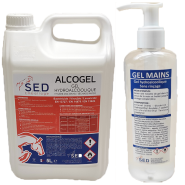 Gel hydroalcoolique désinfectant, bactéricide, levuricide et virucide - Bidon 5L Gel hydroalcoolique désinfectant, bactéricide, levuricide et virucide - Bidon 5L