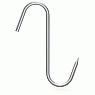 Lioninox Crochet inox de boucher a tige modele esse en packs - 3701637622289