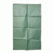 Lot 100 SACS PP neuf 50X80, SWL: 25 kg , PP tissé non laminé - Vert