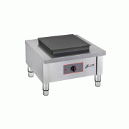 Réchaud électrique 1 plaque carrée 400x400 mm - 5000W, TRI 400V