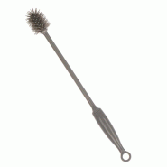 San Ignacio KINVARA - Goupillon avec manche en silicone, 30 cm - gris plastique polypropylène SANR054