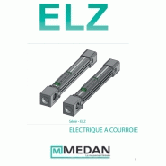 Vérin électrique sans tige type elz