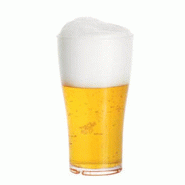 Verre à bière réutilisable polycarbonate 57cl Ø8,8x15,7cm - par 16