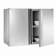 Armoire murale neutre 1 porte 2 étagères - 500x400x600 mm - 15310420 Eurast - gris inox 15310420 Armoire murale neutre 1 porte 2 étagères - 500x400x600 mm - 15310420 Eurast - gris inox 15310420