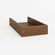 Casquette pour montant Totem 30x60x10cm - nice walnut