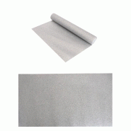 Chemin de table paillettes premium argent 30cm x 5m