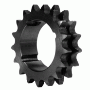 CMW - Pignons à moyeu amovible 1610 - Denture double - 10B2 - Norme ISO - Acier - 18 dents - Pas de 15.8 mm - Marquage dimensionnel et traçabilité_0