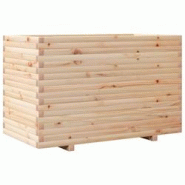 Helloshop26 - Jardinière bac lit surélevé plantes fleurs terrasse jardin 110 x 60 x 72 cm bois de pin massif marron 02_0037385 - 3000213860733 Helloshop26 - Jardinière bac lit surélevé plantes fleurs terrasse jardin 110 x 60 x 72 cm bois de pin massif marron 02_0037385 - 3000213860733