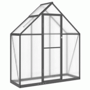 Helloshop26 - Serre tente abri plante fleur légumes avec cadre de base 169 x 58 x 195 cm aluminium anthracite 02_0044492 - 3000220178968 Helloshop26 - Serre tente abri plante fleur légumes avec cadre de base 169 x 58 x 195 cm aluminium anthracite 02_0044492 - 3000220178968