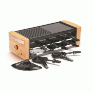 KITCHENCHEF Raclette / Grill 8 personnes - KCWOODLUX8 - 034-1253934